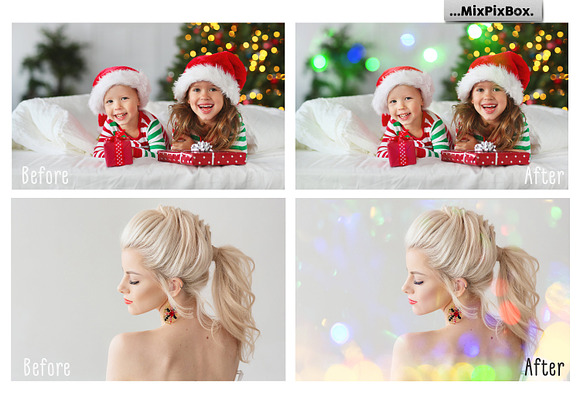 Colorful Bokeh Photo Overlays in Add-Ons - product preview 1