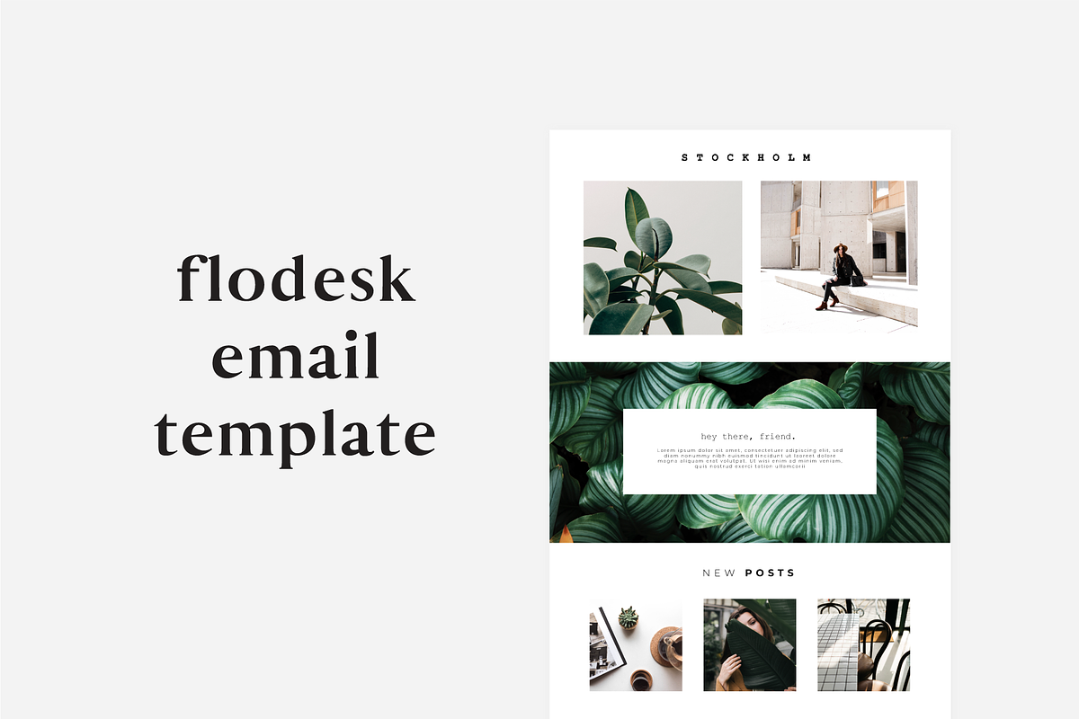 Stockholm Flodesk Email Template in Email Templates - product preview 8