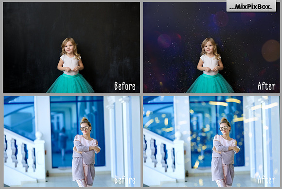 Fashion Bokeh Photo Overlays in Add-Ons - product preview 2