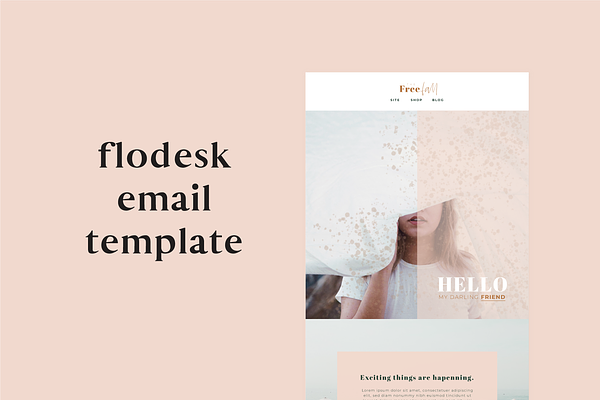 Free Fall Flodesk Email Template