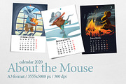 Mouse calendar 2020