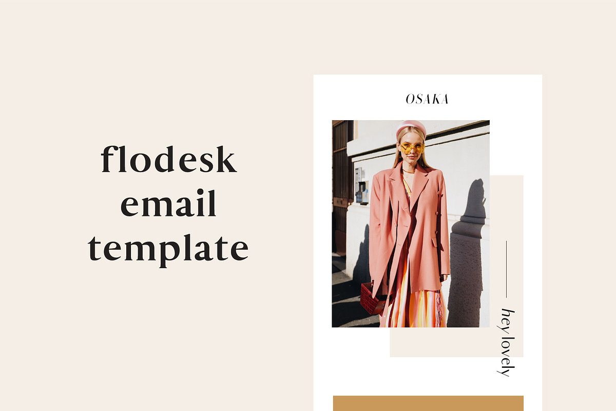 Osaka Flodesk Email Template in Email Templates - product preview 8