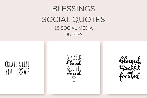 Blessing Social Quotes (15 Images)