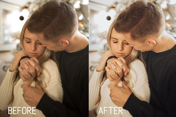White Christmas Lightroom Presets in Add-Ons - product preview 4