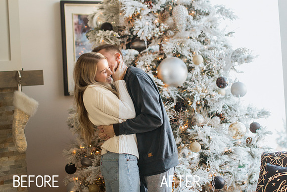 White Christmas Lightroom Presets in Add-Ons - product preview 6