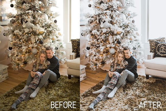 White Christmas Lightroom Presets in Add-Ons - product preview 7