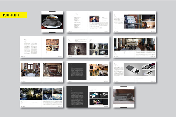 Indesign Portfolio Bundle in Brochure Templates - product preview 1
