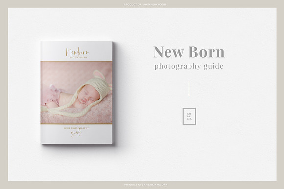 Newborn Photography Magazine in Magazine Templates - product preview 11