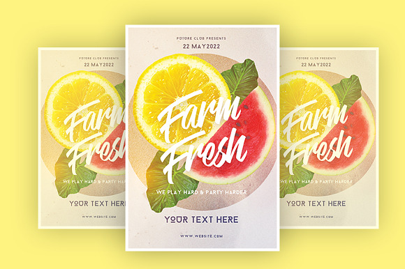Farm Fresh in Flyer Templates - product preview 1