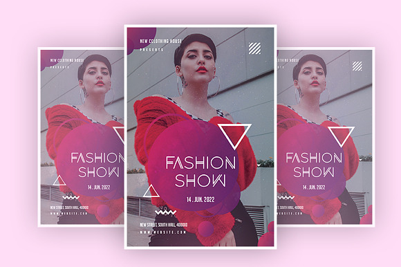 Fashion Show in Flyer Templates - product preview 1