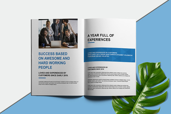 Annual Report Template V922 in Brochure Templates - product preview 4