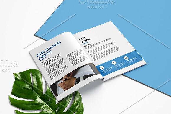 Annual Report Template V922 in Brochure Templates - product preview 5