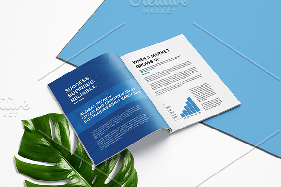 Annual Report Template V922 in Brochure Templates - product preview 7