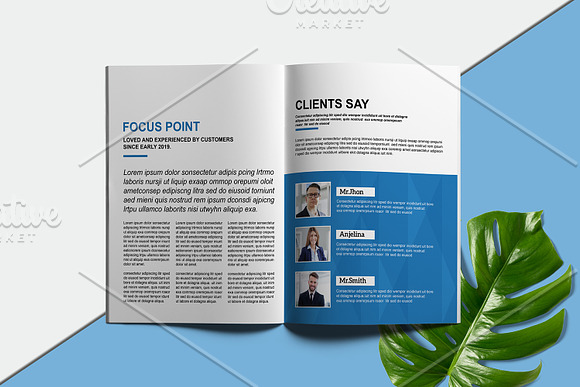 Annual Report Template V922 in Brochure Templates - product preview 8