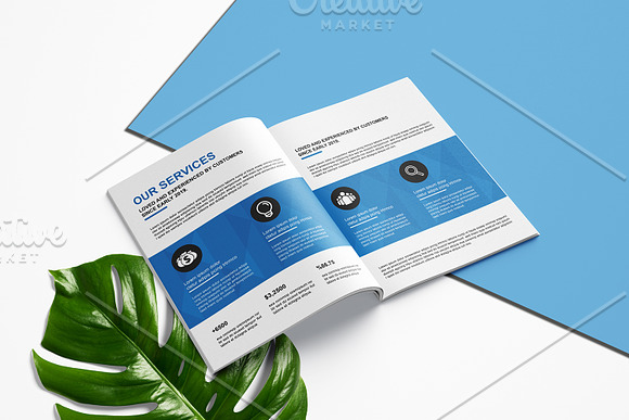 Annual Report Template V922 in Brochure Templates - product preview 9
