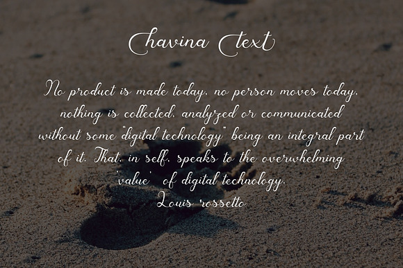 Havina Font in Script Fonts - product preview 7