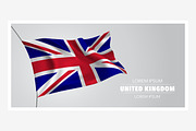 United Kingdom vector card