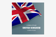 United Kingdom vector card