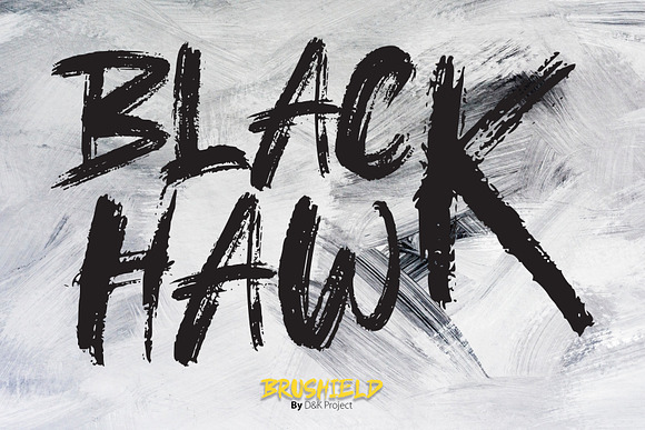 Brushield | Handwritten brush font in Blackletter Fonts - product preview 3