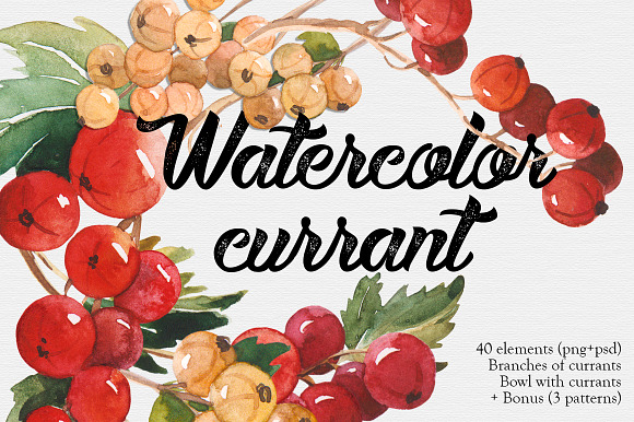 Shop-wide BUNDLE Watercolor &lineart in Illustrations - product preview 32