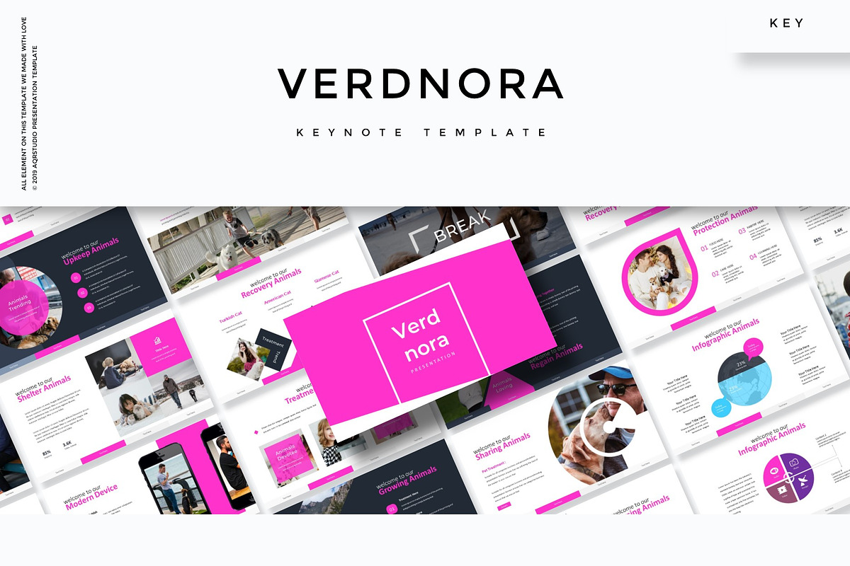 Verdnora - Keynote Template in Keynote Templates - product preview 8