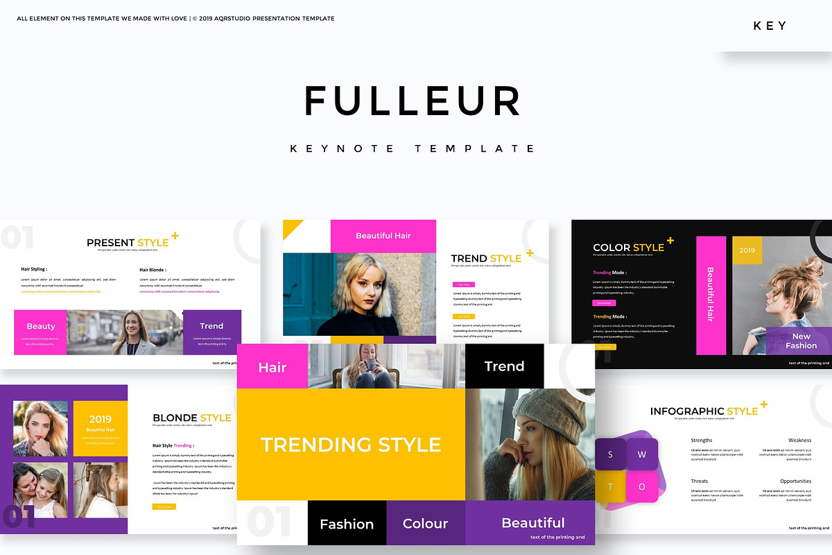 Fulleur - Keynote Template in Keynote Templates - product preview 8