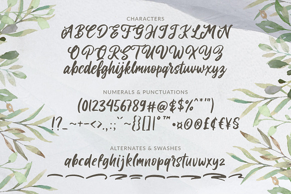 Laritta - Handbrush Script in Display Fonts - product preview 7