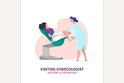 Gynecological examination image