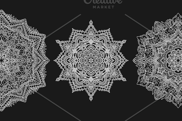 12 Mandalas in Illustrations - product preview 1