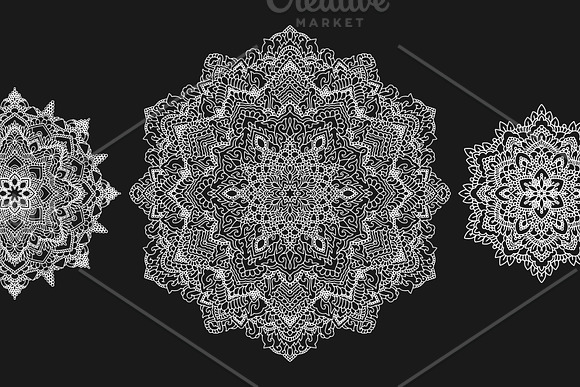 12 Mandalas in Illustrations - product preview 2