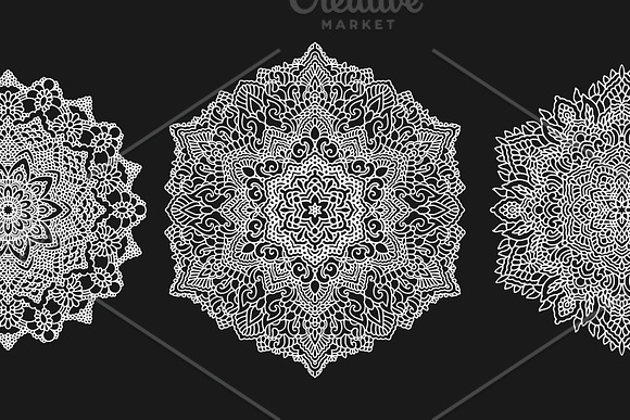12 Mandalas in Illustrations - product preview 3