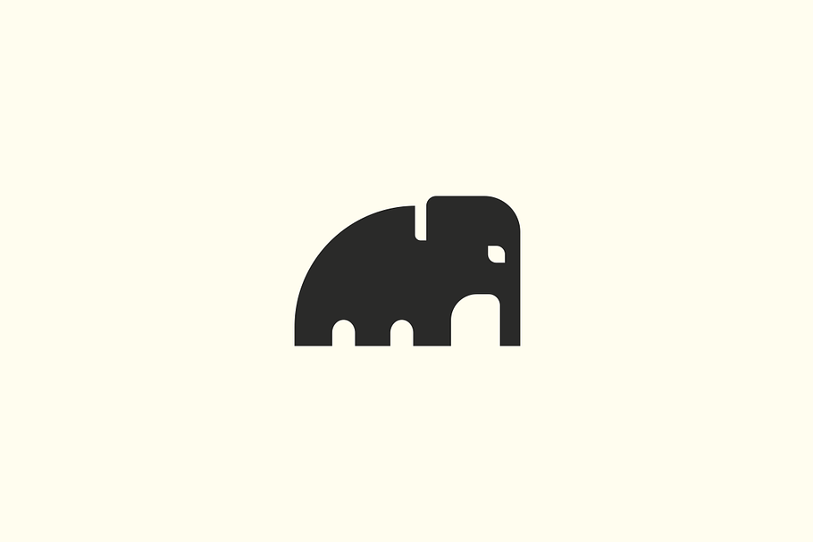 Elephnat Logo Template in Logo Templates - product preview 8