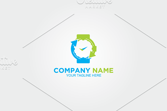 Watch Logo in Logo Templates - product preview 2