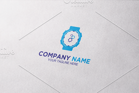 Watches and Gears Services Logo in Logo Templates - product preview 1