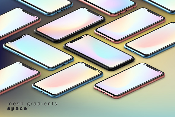 Mesh Gradients Set in Textures - product preview 9