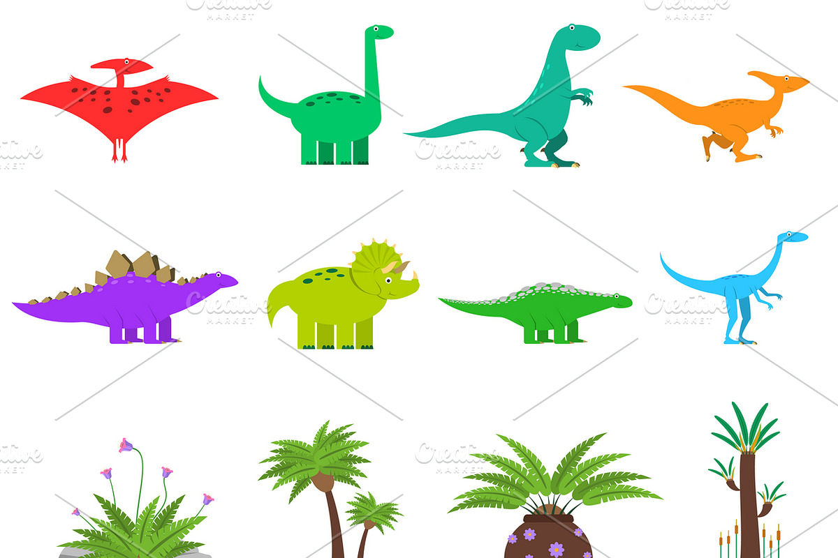 Dinosaurs and prehistoric plants in Icons - product preview 8