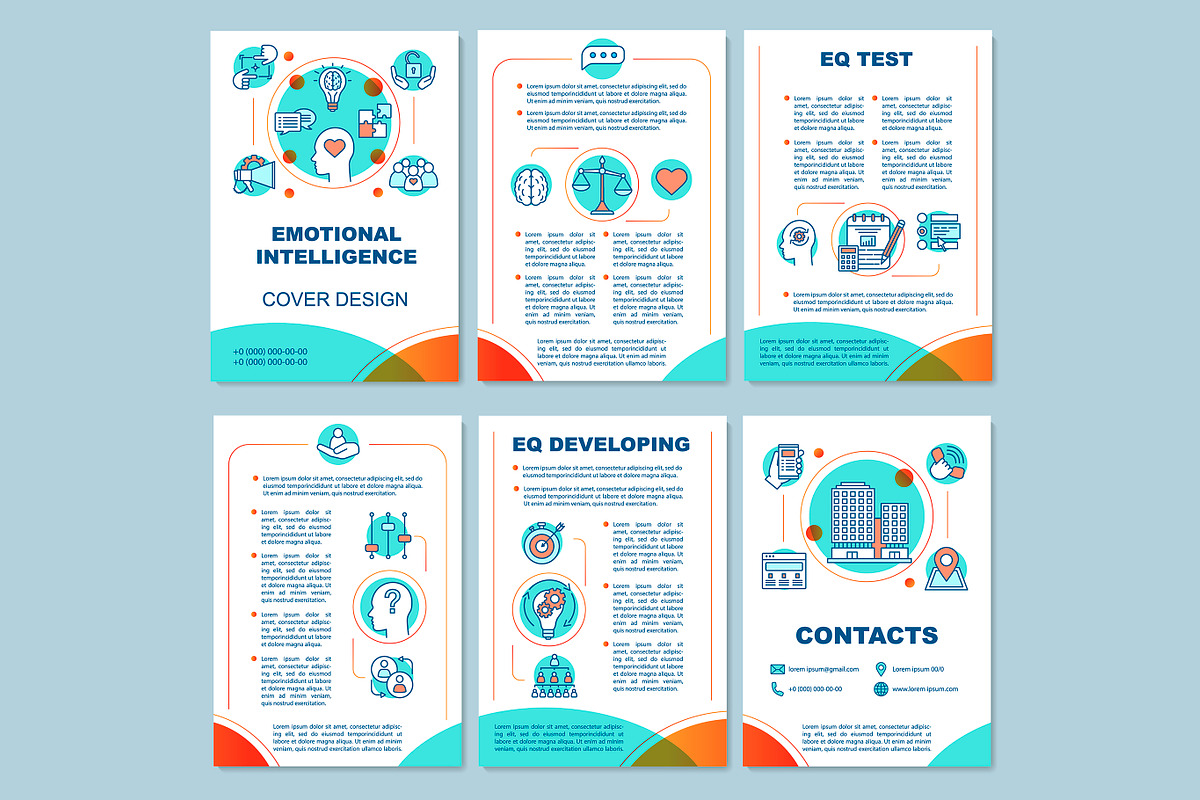 EQ brochure template layout in Brochure Templates - product preview 8