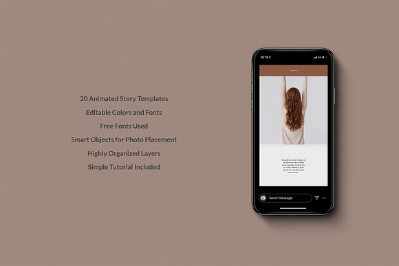 Vermillion Animated Stories in Instagram Templates - product preview 5
