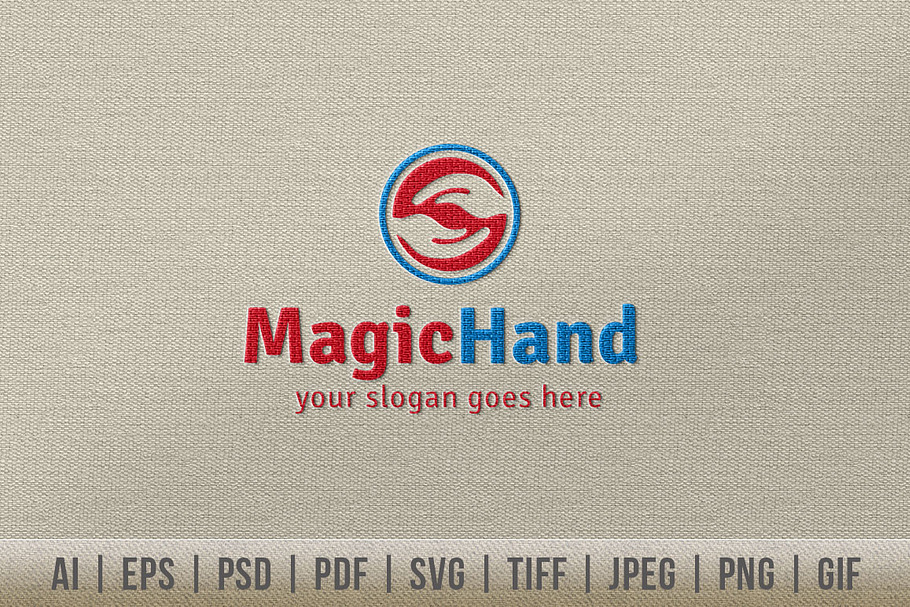 Magic Hand Logo in Logo Templates - product preview 8