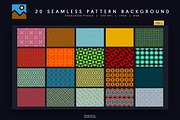 20 Seamless Pattern Background
