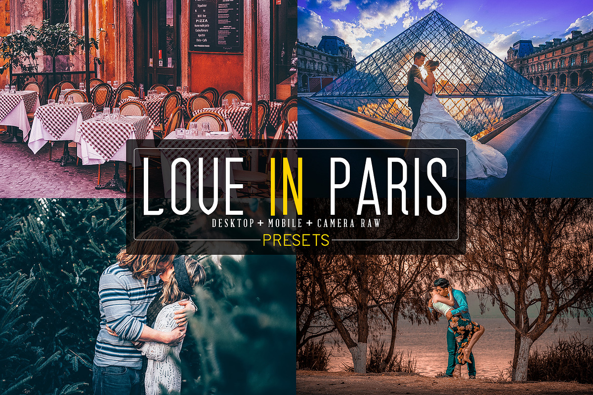 20 Love In Paris LR+DNG+ACR Presets in Add-Ons - product preview 8