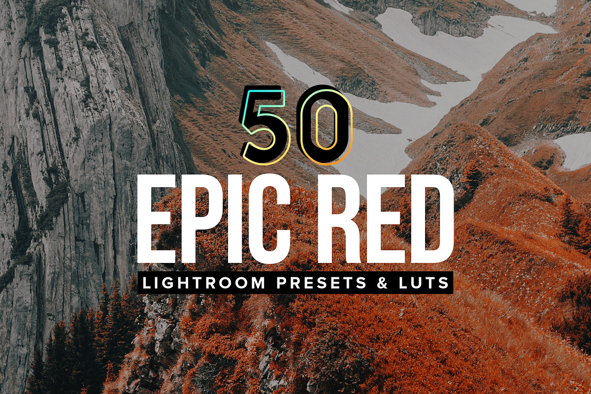 50 Epic Red Lightroom Presets + LUTs in Add-Ons - product preview 8