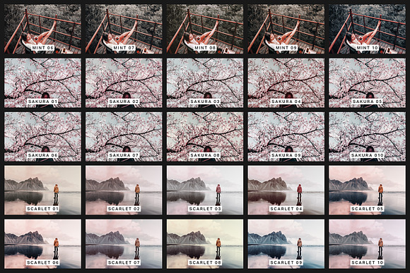 50 Epic Red Lightroom Presets + LUTs in Add-Ons - product preview 2