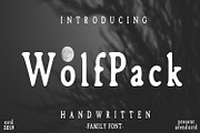 Wolfpack Handwritten Family Font