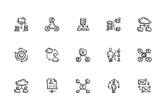 Networking And Web Hosting icons in Server Icons - product preview 3