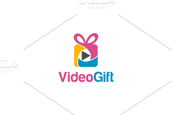 Video Gifts Logo in Logo Templates - product preview 2