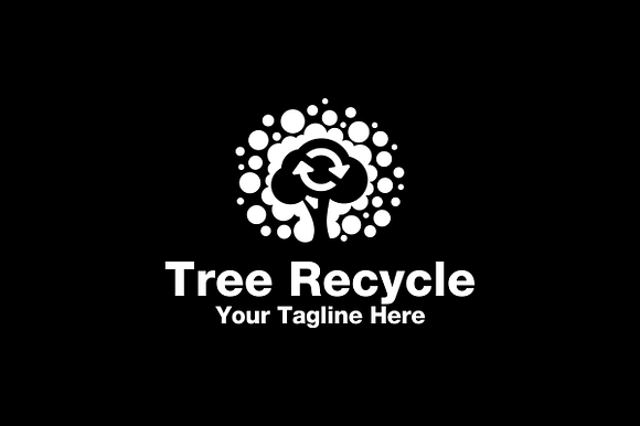 Tree Recycle Logo in Logo Templates - product preview 2