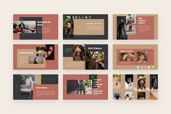 Glint Creative PowerPoint Template in PowerPoint Templates - product preview 1