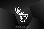 Deer Man Logo Template