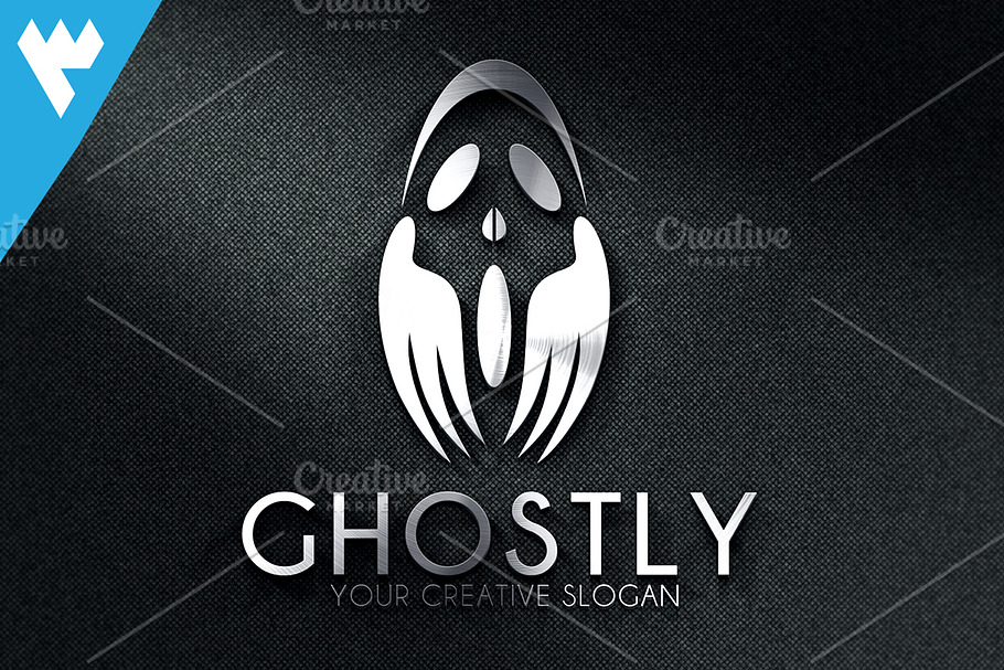 Ghostly Logo in Logo Templates - product preview 8